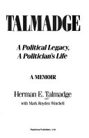 Talmadge__a_political_legacy__a_politician_s_life