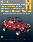 Suzuki_Samurai_Sidekick_X-90_Vitara___Geo_Chevrolet_Tracker_automotive_repair_manual
